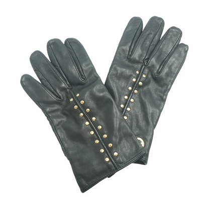 Black Leather Gloves