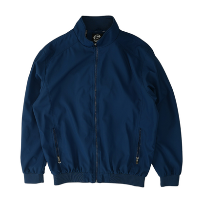 Blue Solid Jacket