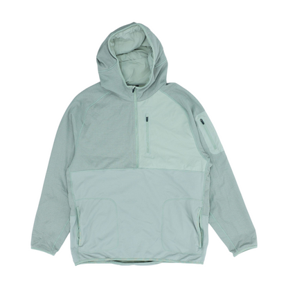 Green Check Hoodie Pullover