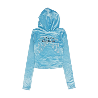 Blue Solid Jacket