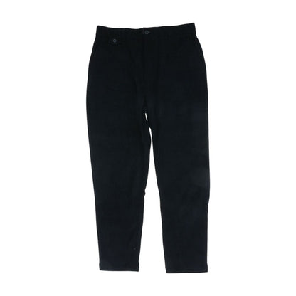 Black Solid Chino Pants