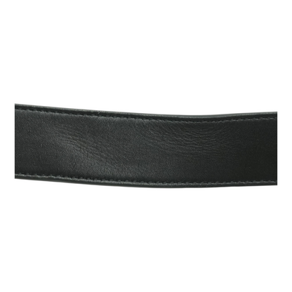 GG Marmont Belt in Black Leather