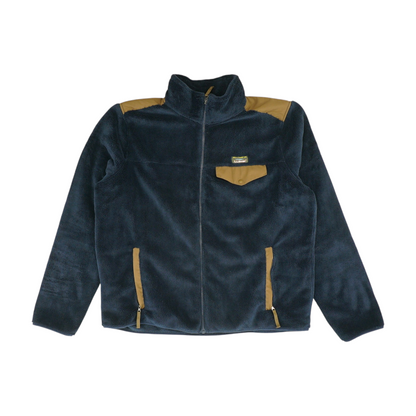 Navy Color Block Jacket