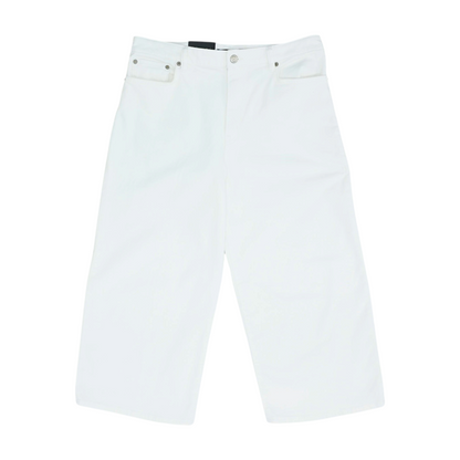White Wide Leg Jeans