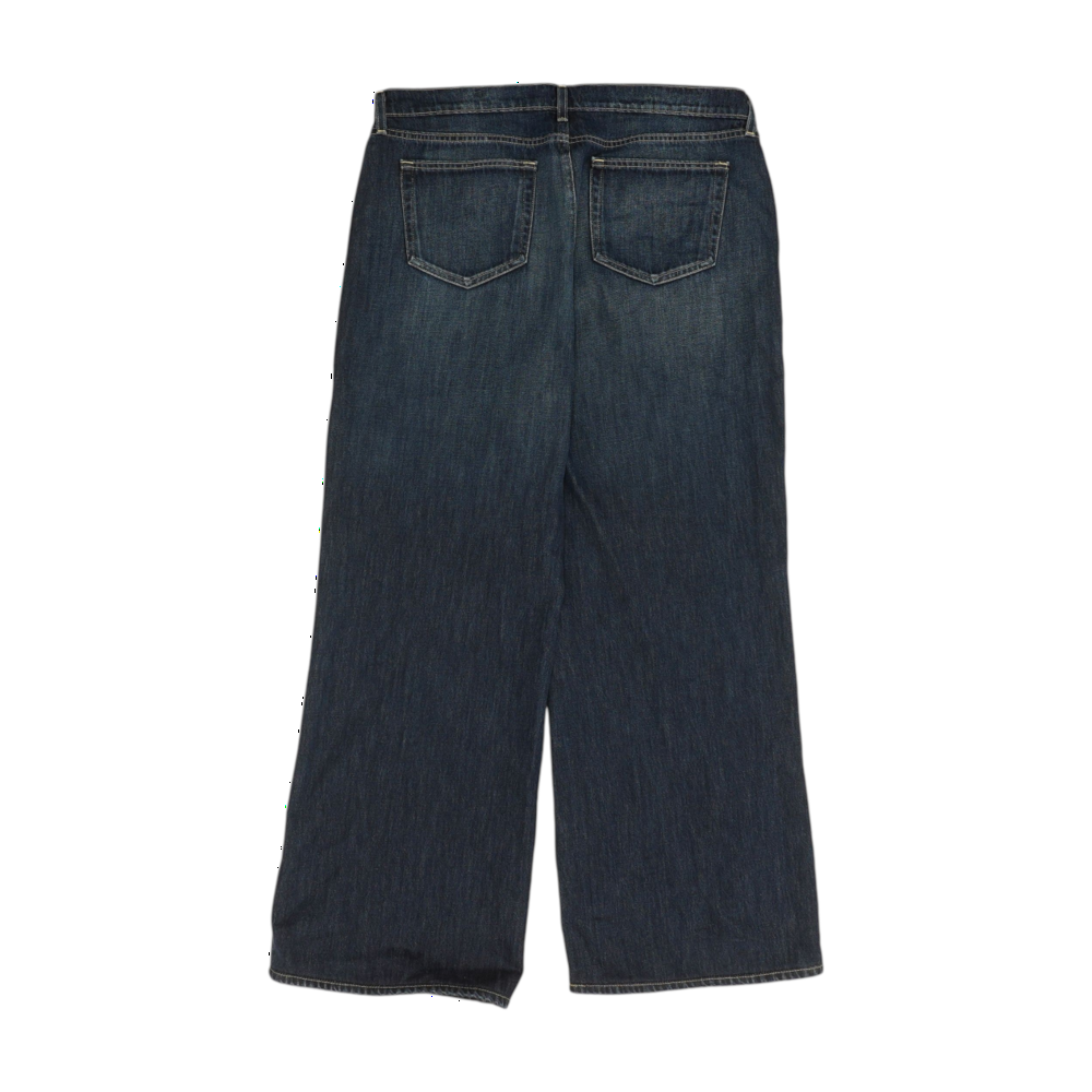 Blue Wide Leg Jeans