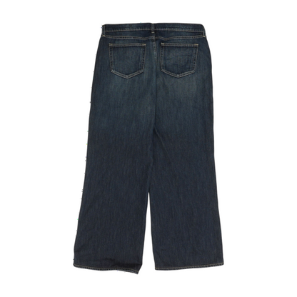 Blue Wide Leg Jeans