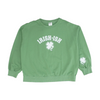 Green Solid Sweatshirt Pullover