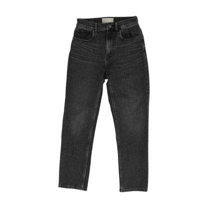 Black Ankle Regular Jeans