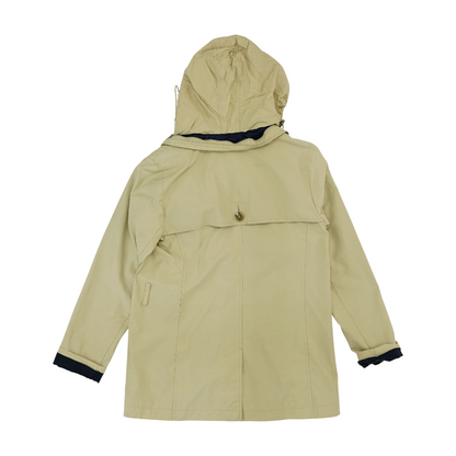 Beige Solid Jacket