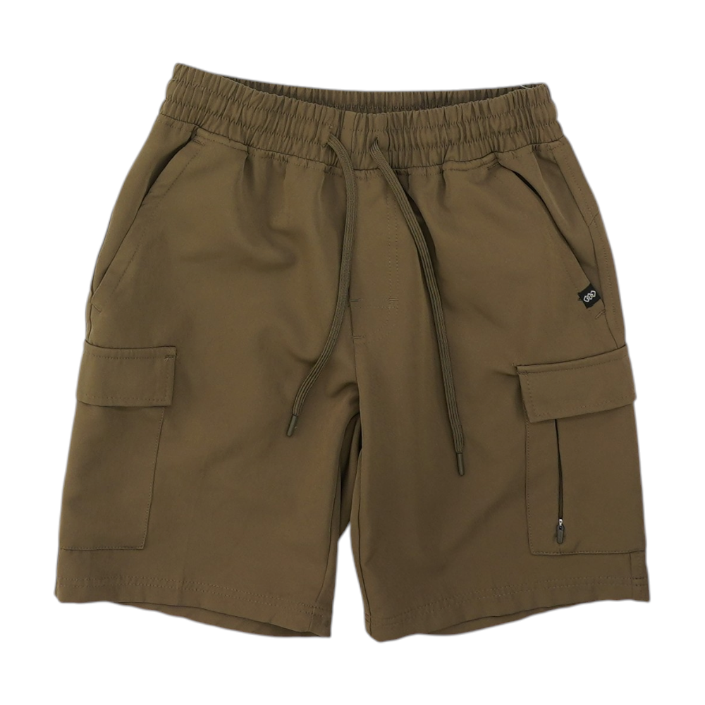 Brown Active Shorts
