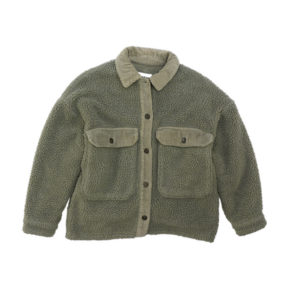 Green Solid Jacket