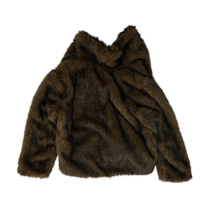 Brown Solid Jacket