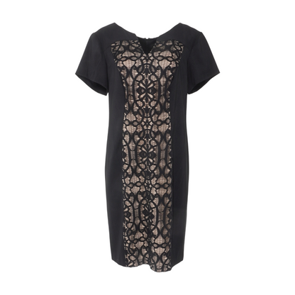 Black Plus Midi Dress