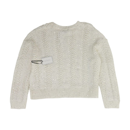 White Crewneck Sweater