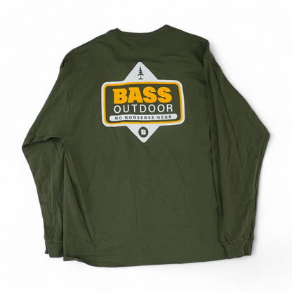 Green Solid Crewneck T-Shirt