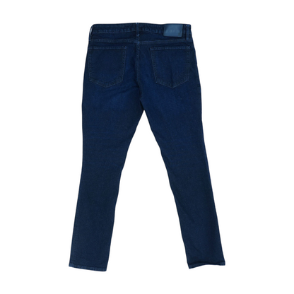Navy Tapered Jeans