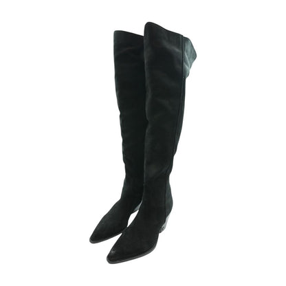 Black Knee High Boots