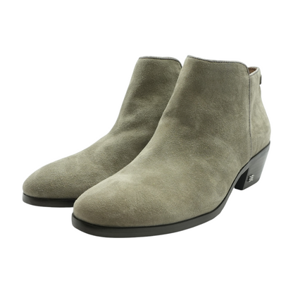 Gray Ankle Boots
