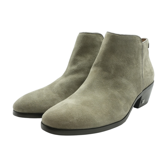 Gray Ankle Boots