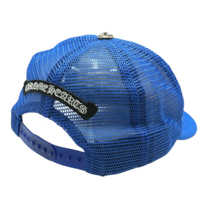 Blue Eyechart Trucker Hat