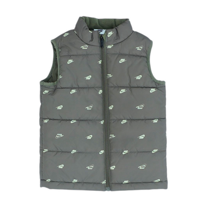 Olive Print Active Vest