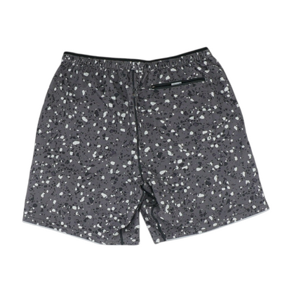 Charcoal Print Active Shorts