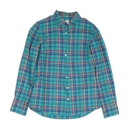 Green Plaid Button Down