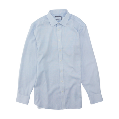 Blue Check Long Sleeve Button Down