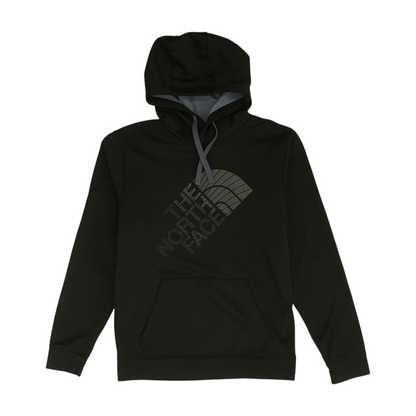 Black Solid Hoodie Pullover