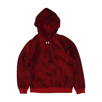 Red Striped Hoodie Pullover
