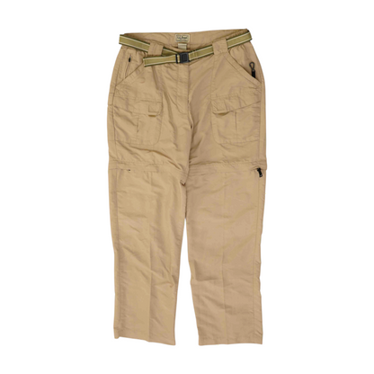 Beige Regular Pants