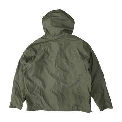 Gray Solid Rain Jacket