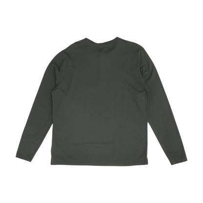 Black Solid Henley T-Shirt