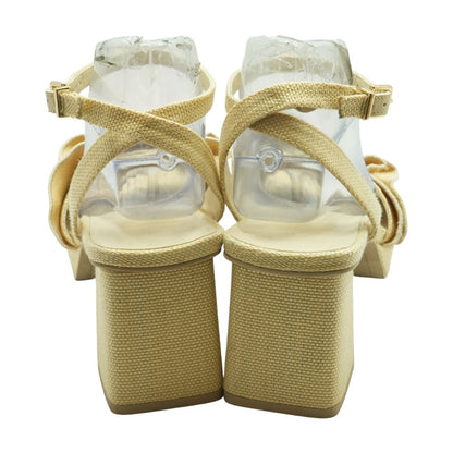 Tan Platform Heels