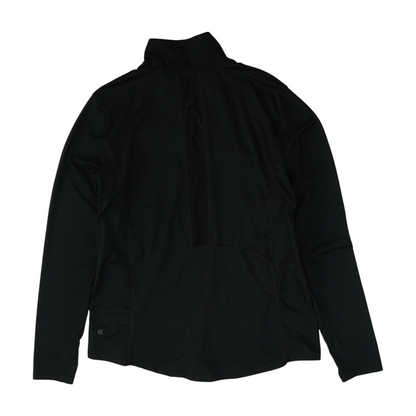 Black Solid Active Jacket
