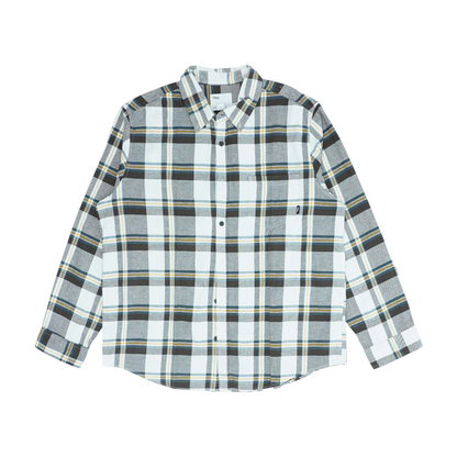 Brown Plaid Flannel Button Down