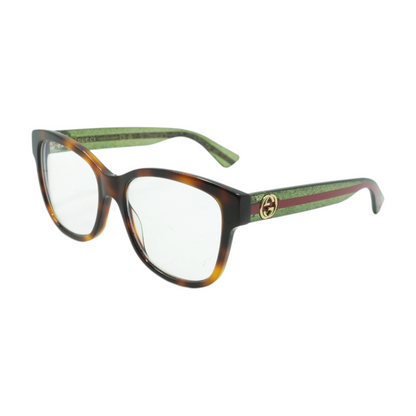 Tortoise GG038ON Square Prescription Eyewear