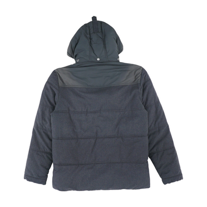Gray Color Block Jacket