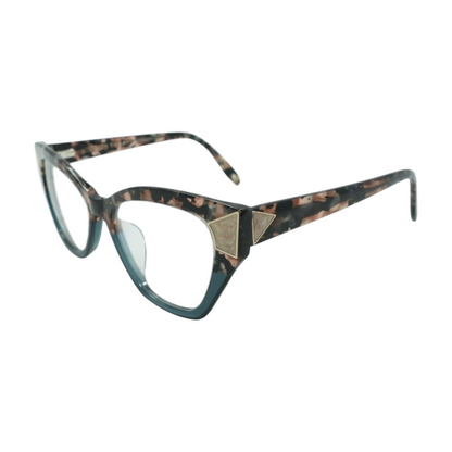Black VGO039 Cat Eye Prescription Eyewear