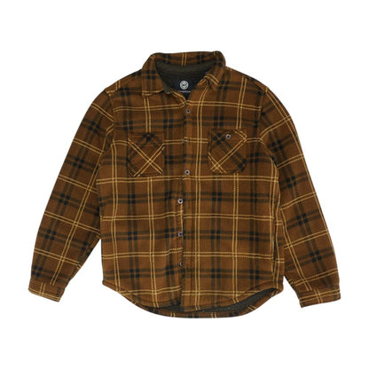 Rust Plaid Coat