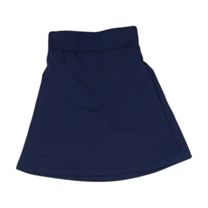 Navy Solid Skort Skirt