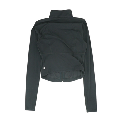 Black Solid Active Jacket