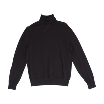 Brown Solid Pullover Sweater