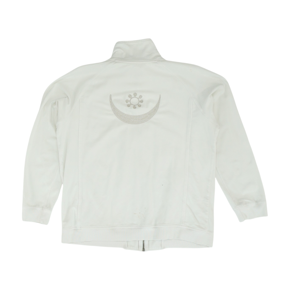 White Solid Active Jacket