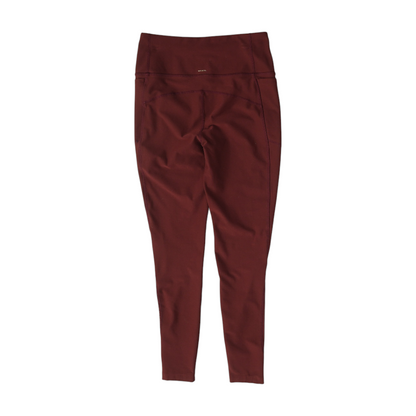 Burgundy Active Leggings