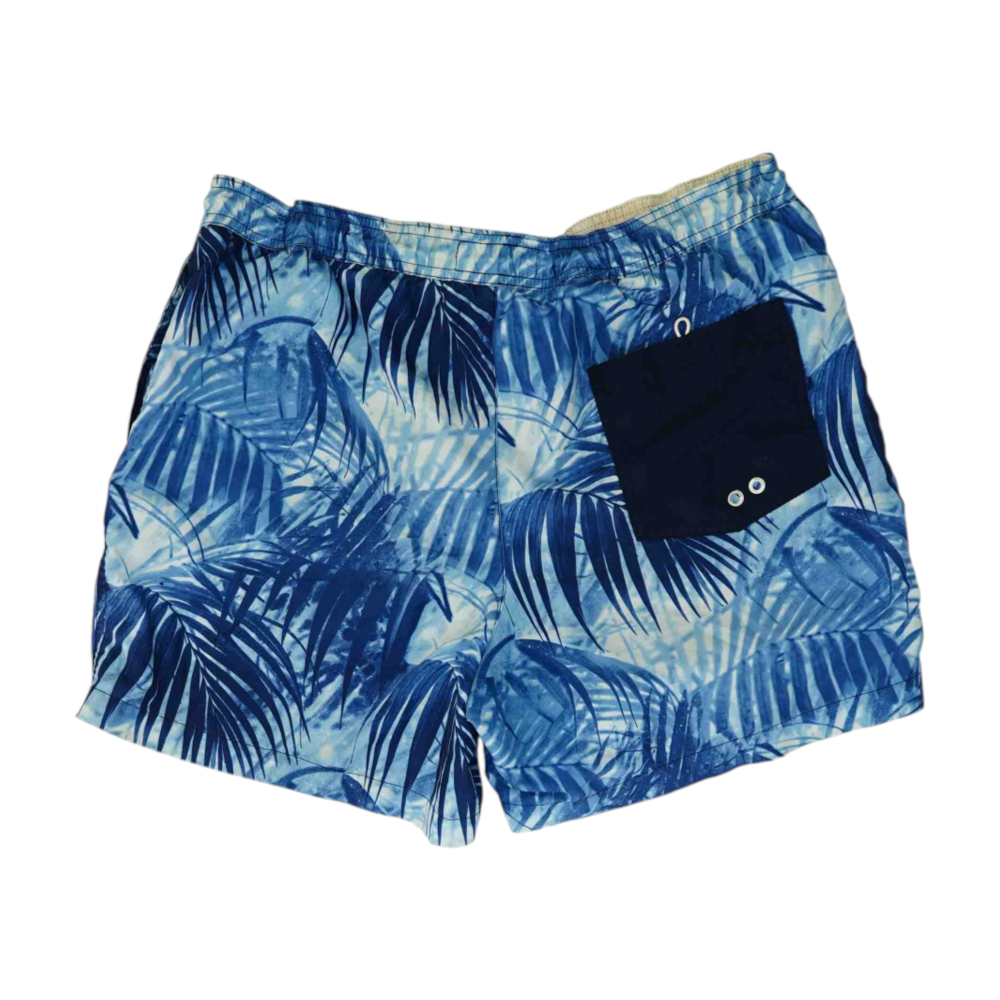 Blue Tropical Swim Bottom