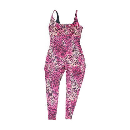 Pink Plus Animal Print Jumpsuit
