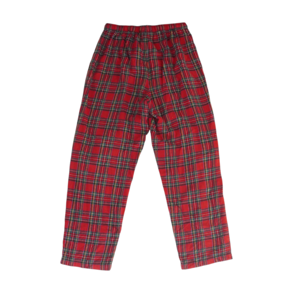 Red Plaid Pajama Set