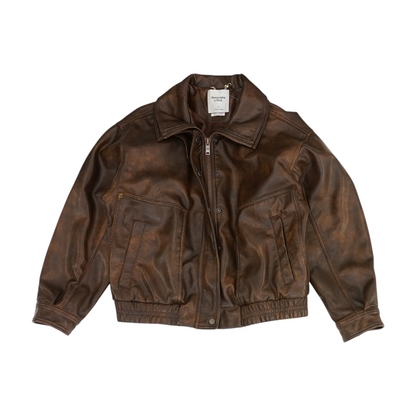 Brown Solid Jacket
