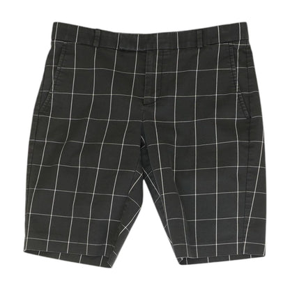 Black Plaid Shorts